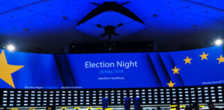 European Parliament Election Night event on May 26, 2019.