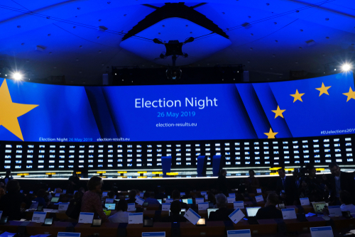 European Parliament Election Night event on May 26, 2019.