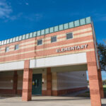 Exterior of an elementary school building.