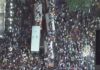 Buses Torched After Knicks Triumph Fans crowd NYC streets after Knicks win Championship