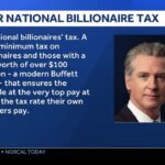 Gavin Newsom calls for national 'billionaire's tax,' opposes measure in California