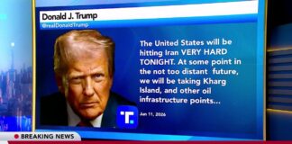 Trump Says US Will Hit Iran 'Very Hard' Tonight