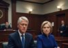 Biden Tapes: Release Ordered, Clock Ticking Two political figures seated at a courtroom table during a legal proceeding