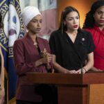 Black Conservative Shuts Down CNN Panel Four women politicians speaking at a press conference