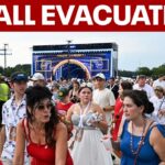 National Mall evacuated due to threat of thunderstorms