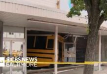 School bus carrying Maryland School for the Blind students crashes in Baltimore County