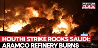 Saudi Aramco Facility Under Attack: Yemen Missiles Target Oil Hub As Red Sea Crisis Explodes | Watch