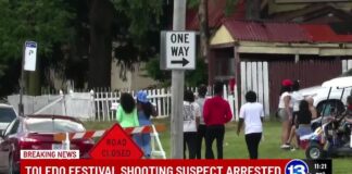 Second alleged shooter in Toledo festival mass shooting arrested