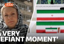 We report from Iran as huge state funeral for Ali Khamenei gets underway