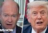 Sen. Coons: Tillis & Cornyn not alone in DOJ fund fight, 'other Republicans weighing in' with WH