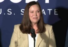 Ashley Moody speaks after claiming GOP primary in Florida's US Senate race