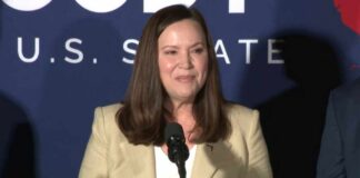 Ashley Moody speaks after claiming GOP primary in Florida's US Senate race