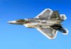 Close-Range Rules Flipped The Raptor Stealth fighter jet in flight against a clear blue sky