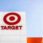 Target store exterior sign with red bullseye logo