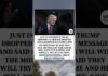 Donald Trump issues Labor Day message, targeting midterm elections and mass deportations.