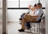 people sitting in a waiting room