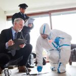 Basement Lab, Million Files – Women Vanish Forensic investigator collects evidence as police and detective observe