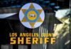 Mythmaking Masks Death Row’s Body Count Los Angeles County Sheriff emblem on a glass door