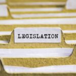 File folder tab labeled legislation