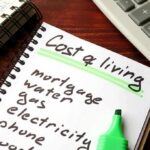 Inflation JUMPS — What’s Driving the Pain? Budget notebook with cost of living list, calculator, and cash