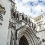 Royal Courts of Justice exterior with Gothic arches