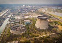 Data War Escalates: Sberbank Site Slammed Abandoned cooling towers at a sprawling industrial site