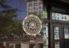 FBI seal on a building entrance